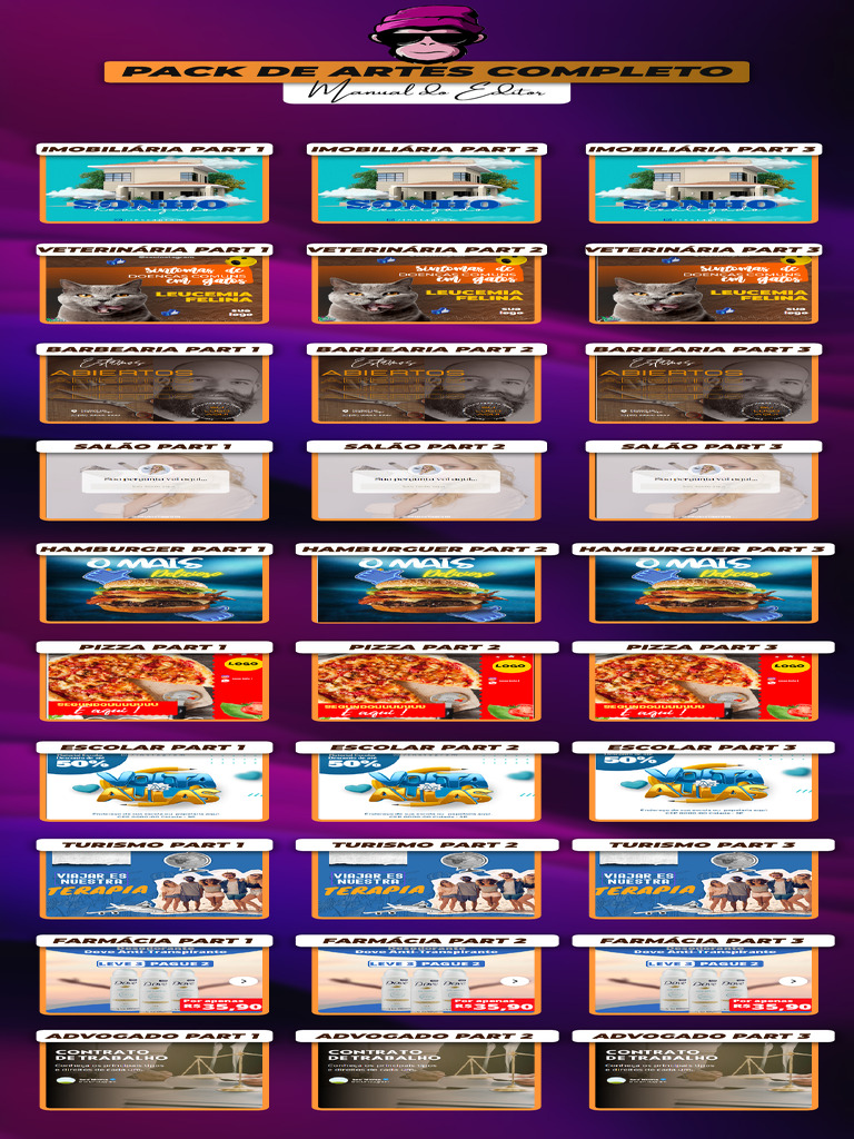 Pack Manual Do Editor Completo | PDF