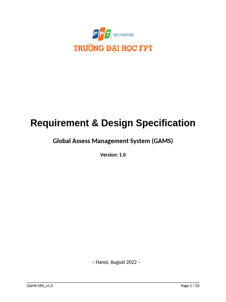 Template2 - RDS Document | PDF