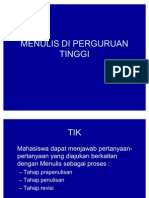 Menulis Di Perguruan Tinggi 14