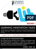 Learning Innovation Talks (LIT)