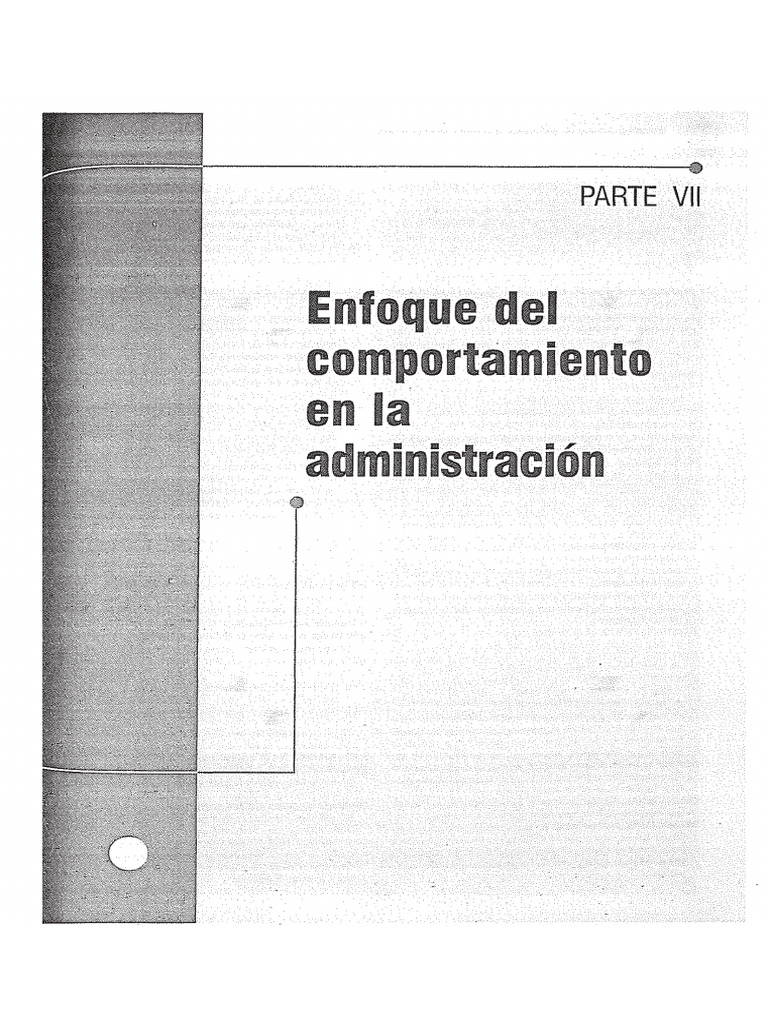 Libro De Chiavenato Teoria Del Comportamiento Pdf