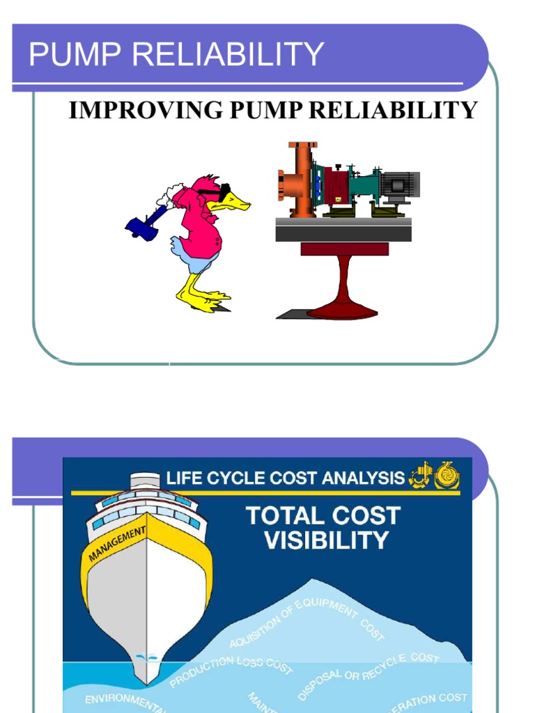Pump Reliability | PDF | Bearing (Mechanical) | Pump