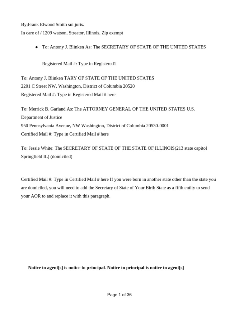 1 Affidavit of Repudiation Blank Template (1) PDF