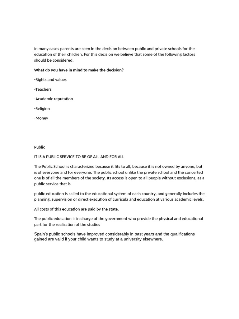 Private vs public education pdf