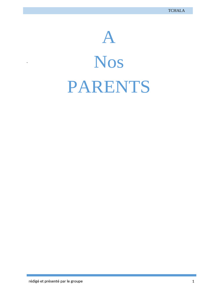 Rapport de Stage au Centre Tchala | PDF | Plasmodium