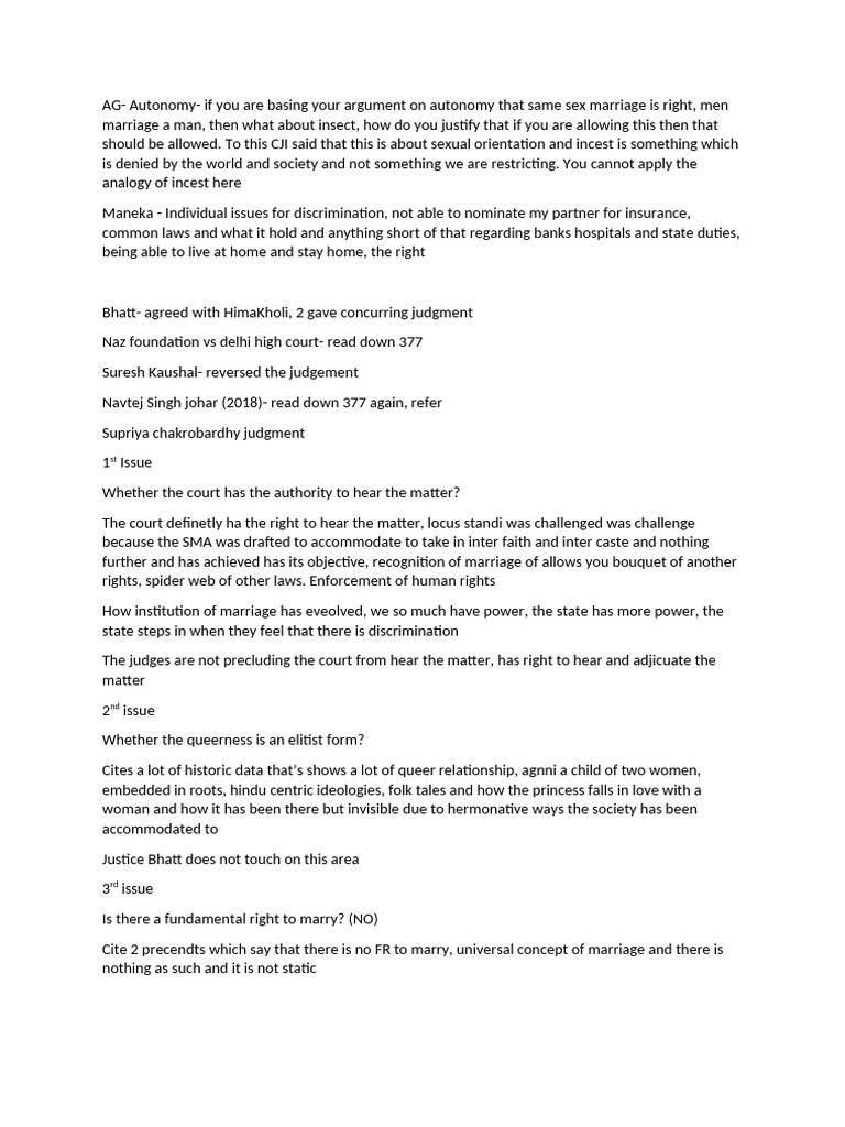 Same Sex Marriage | PDF