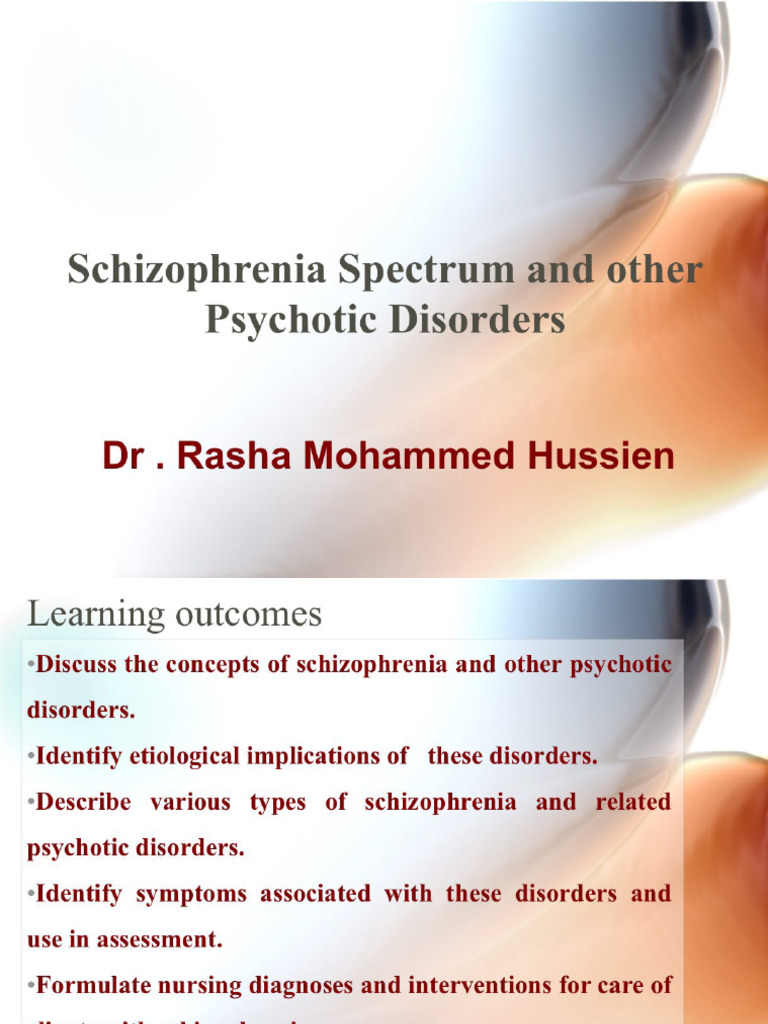 8th Schizophrenia and Other Psychotic Disorders | PDF
