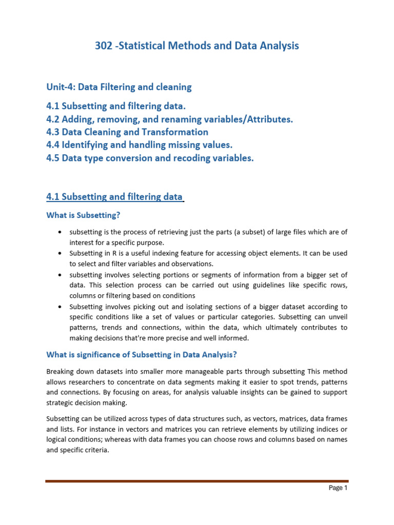 Unit 04 NOTES | PDF