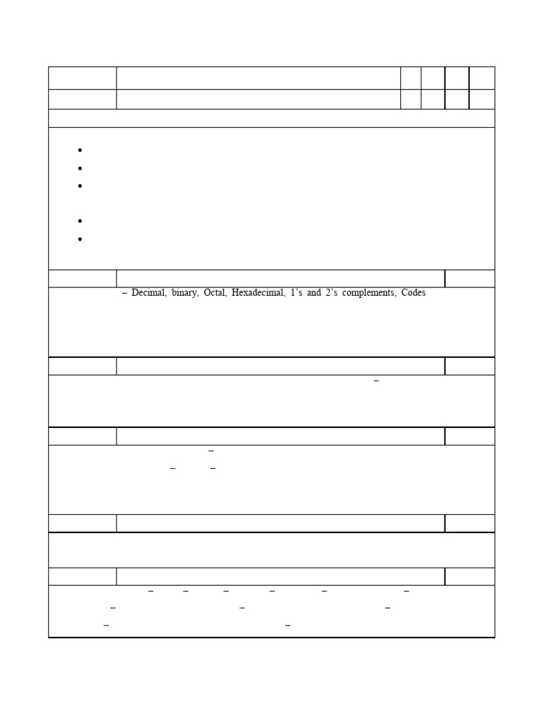 Digital Electronics Notes | PDF