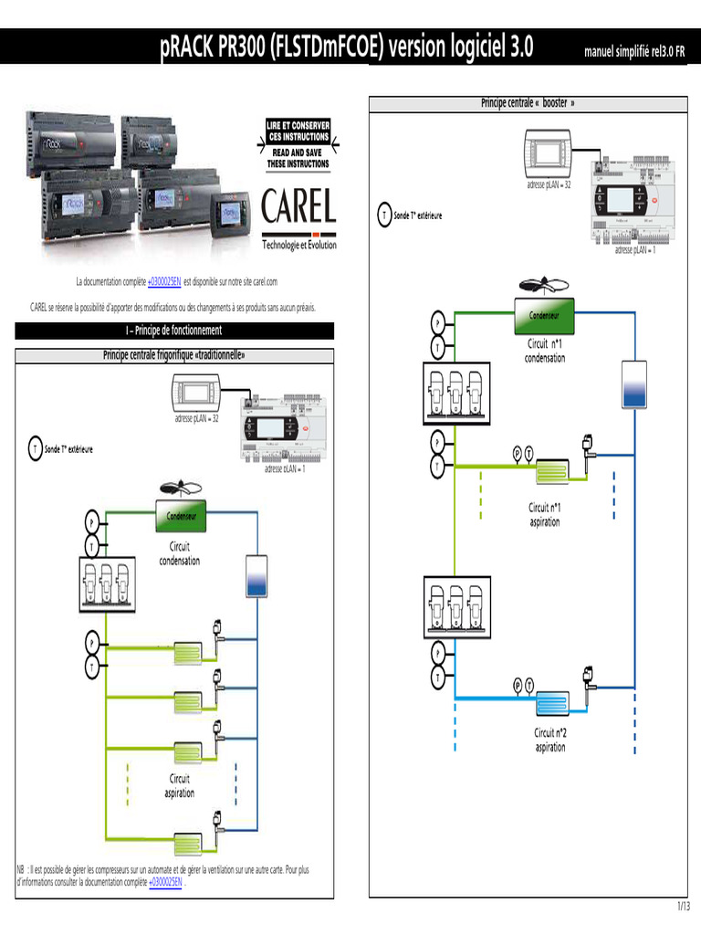 CFR MANUEL-SIMPLIFIE pRACK pR300 v3.0.0 FR Rel3.0 | PDF