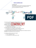 CCNA2 Skill Test