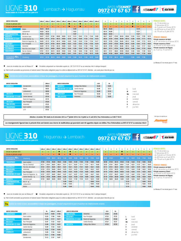 Ligne Bus 310 Direction Haguenau | PDF