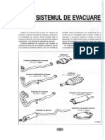 OPEL ASTRA F - 06 - Sistemul de evacuare