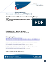 NRC Publications Archive (Nparc) Archives Des Publications Du CNRC (Nparc)