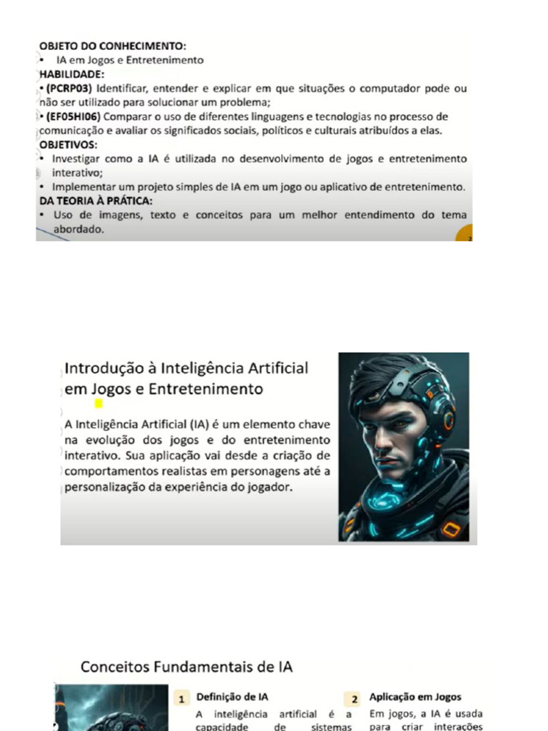 IA em Jogos e Entretenimento | PDF