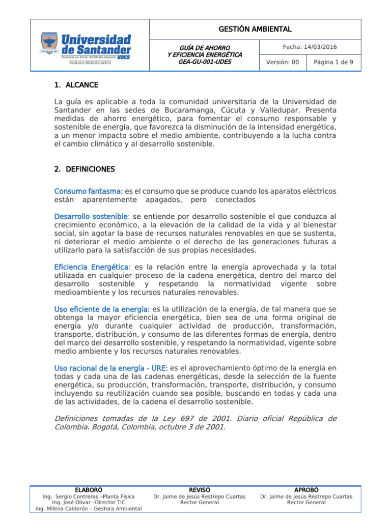 Guia de Ahorro de Energia y Eficiencia Energetica | PDF