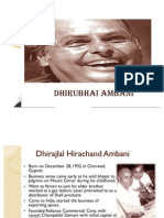 Biography Dhirubhai Ambani