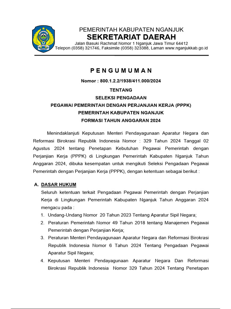 Pppk formasi 2024 1 42 pdf