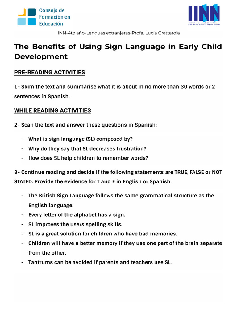 WORKSHEET+the+Benefits+of+Using+Sign+Language+in+Early+Child ...