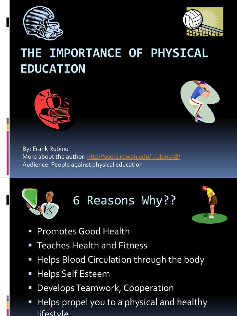 Importance of Physical Education | PDF