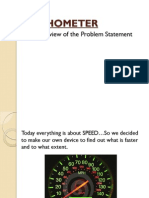 Tachometer: An Overview of The Problem Statement