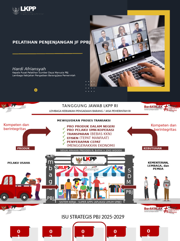 Paparan Pembukaan Pelatihan Fungsional Tahun 2024 PDF