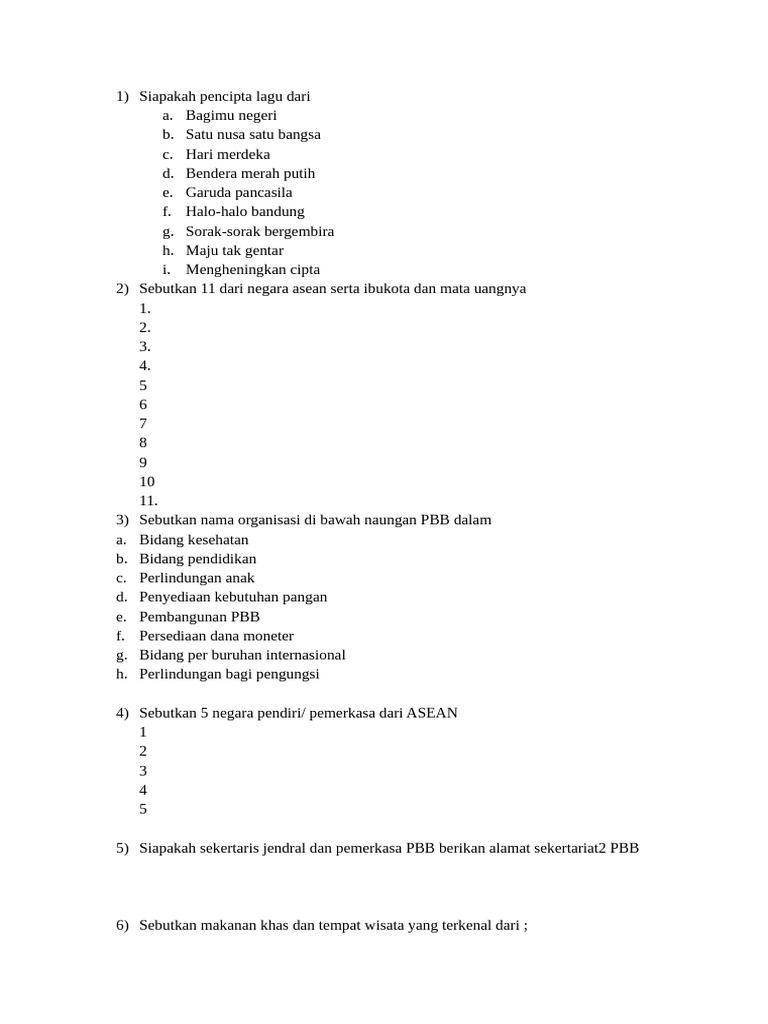 Soal LCTP PDF 1 | PDF