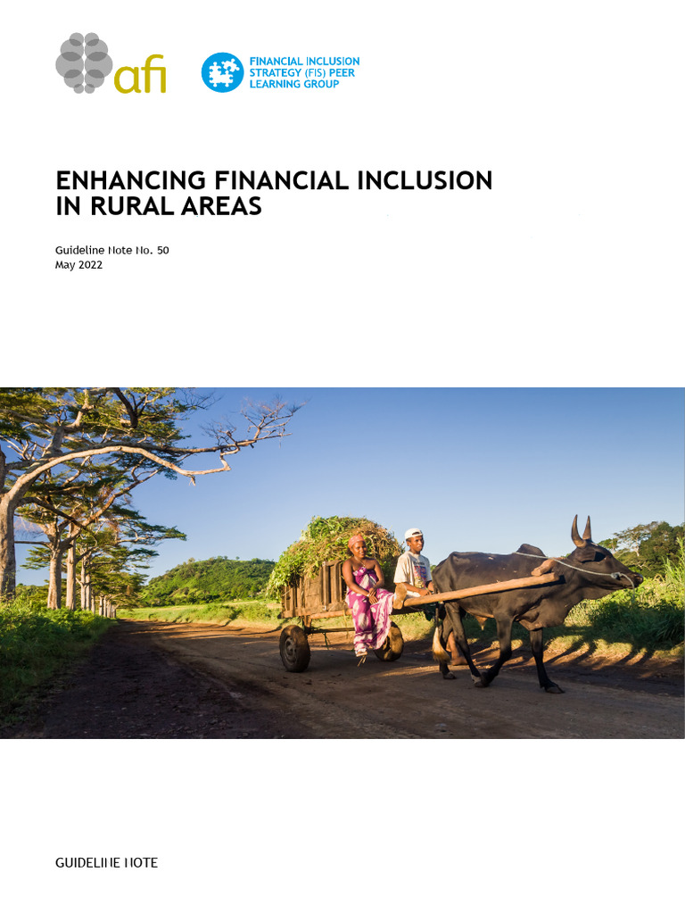 GN 50 - Enhancing Financial Inclusion in Rural Areas | PDF