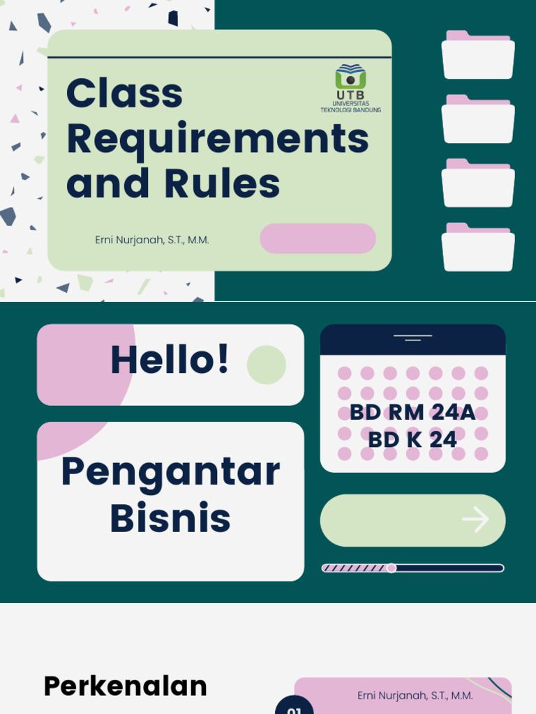 Class Requirements and Rules | PDF