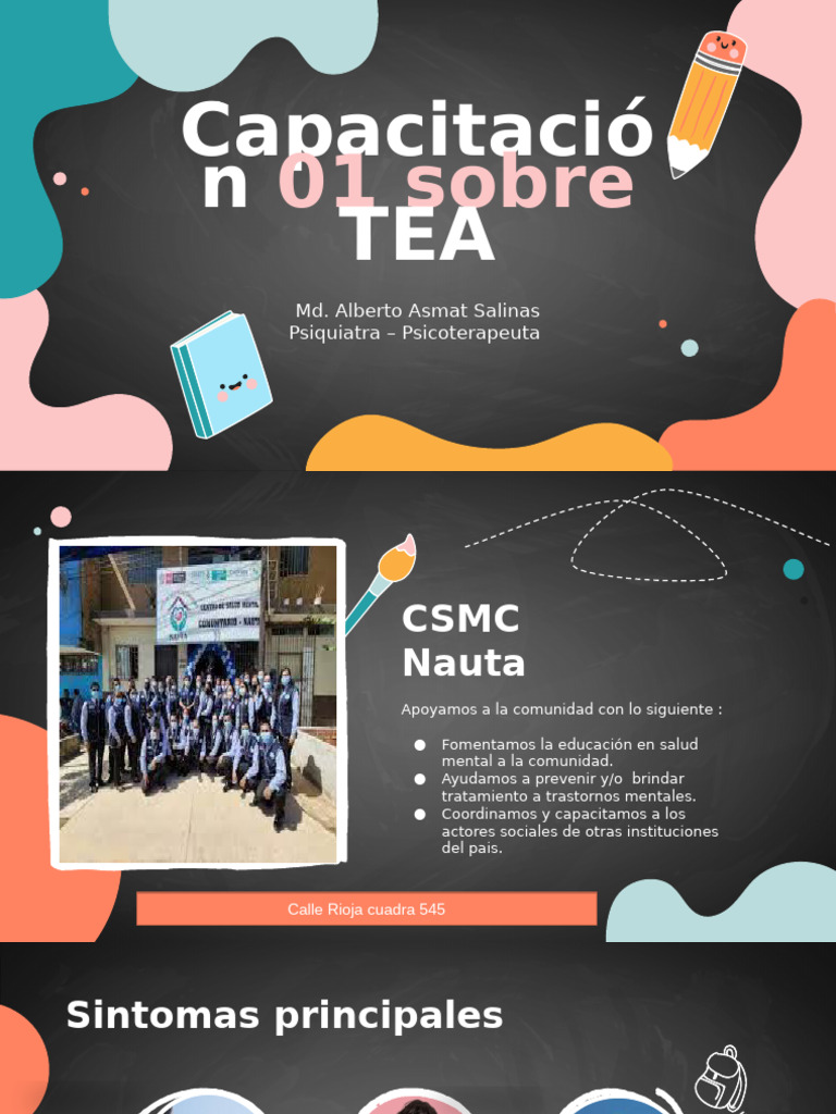 Capacitación Sobre TEA | PDF