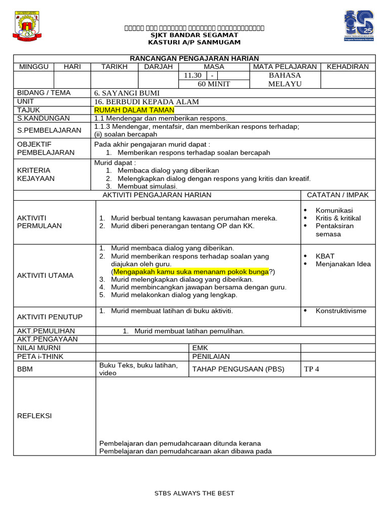 RPH BM | PDF