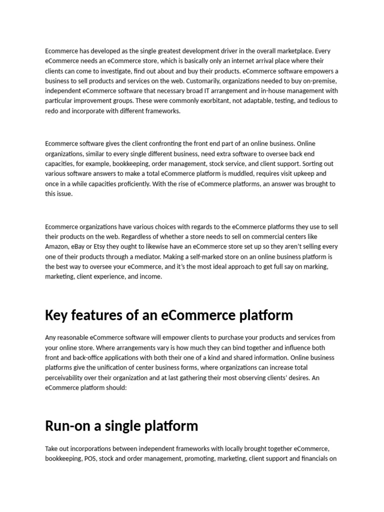 Ecom 2 | PDF