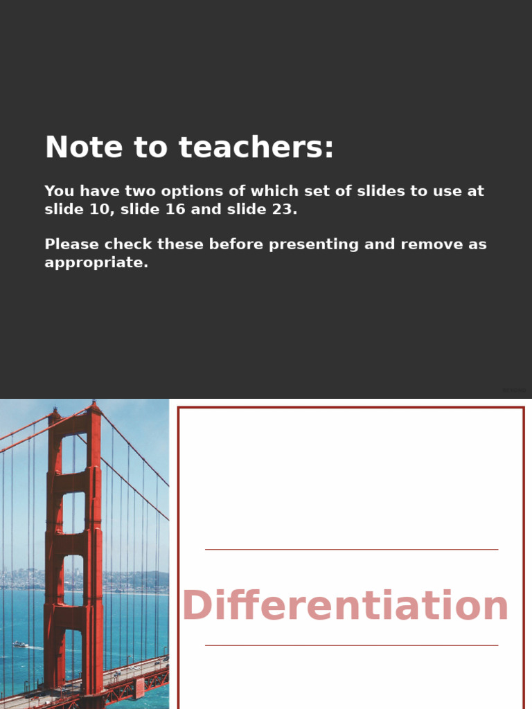 Presentation - Differentiation From First Principles | PDF