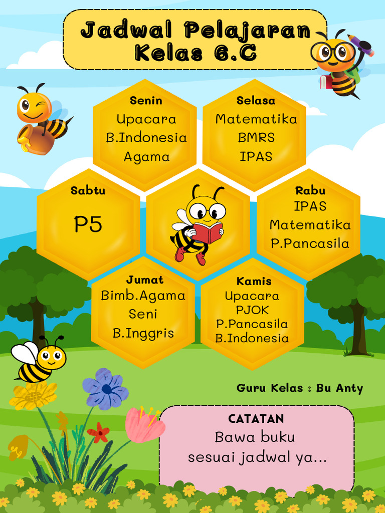 Jadwal Pelajaran | PDF