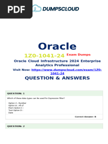 1Z0-1041-24 Exam Questions