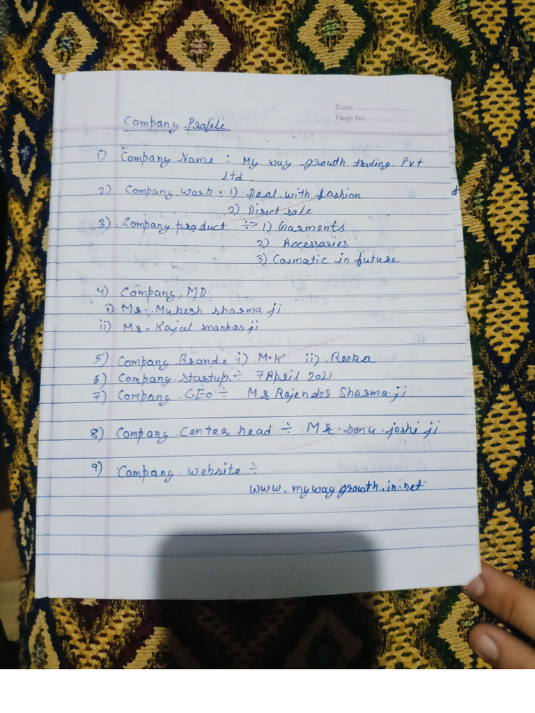 Training Day 1 Notes | PDF