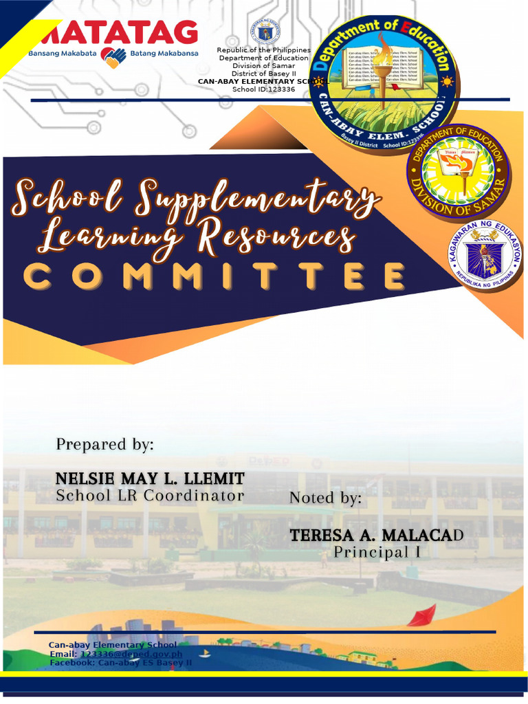 School Supplementary Learning Resources Committee | PDF