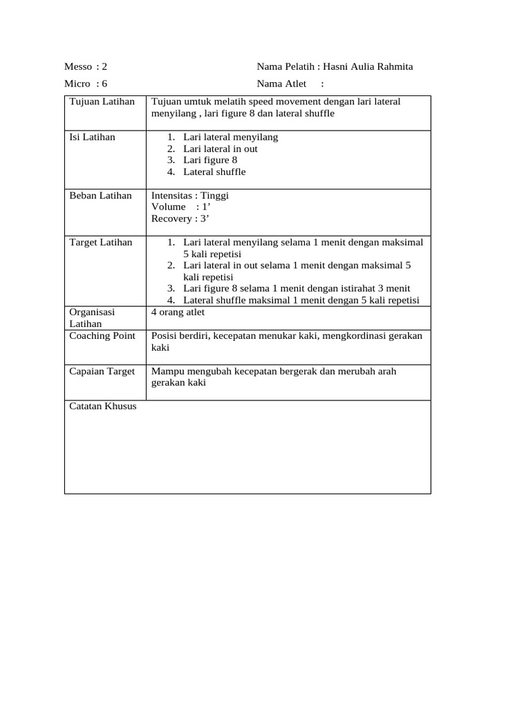 form-latihan-speed-movement-pdf