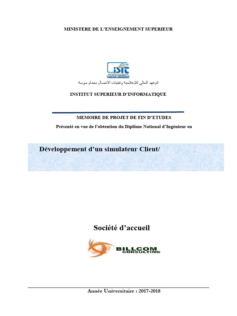 Rapport Pfe Ing | PDF