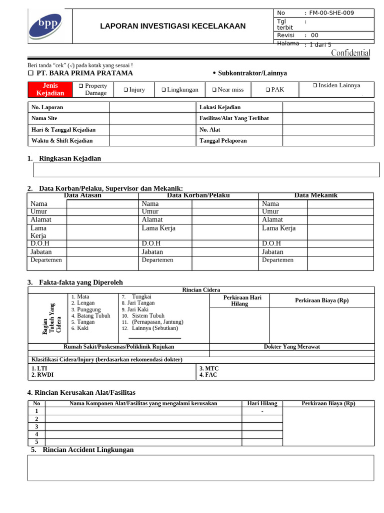 Contoh Form | PDF