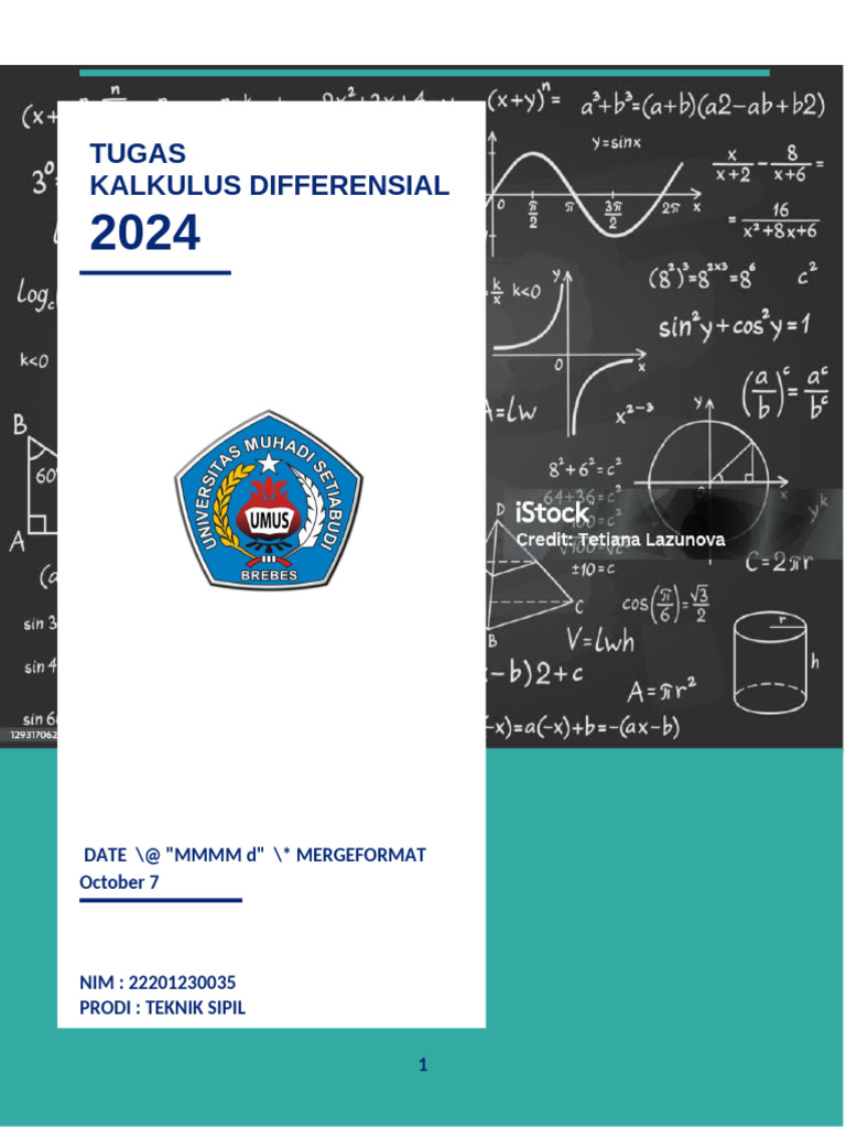 Pengertian Kalkulus Differential | PDF