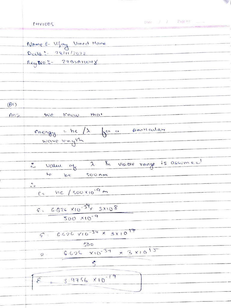 Physics Experiments VIT Bhopal ENGINEERING PHYSICS | PDF