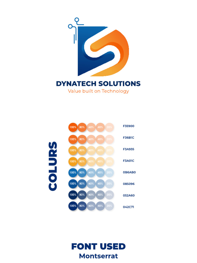 Dynatech Logo Design Guidelines | PDF