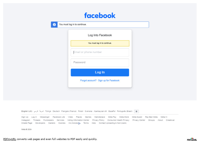 M Facebook Com | PDF