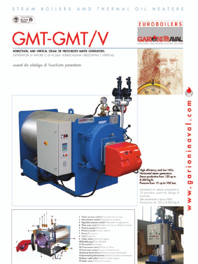 GMT Steam Generators Overview | PDF | Boiler | Furnace