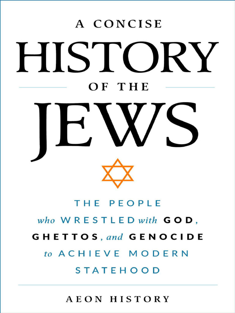 A concise history of the jews aeon history pdf