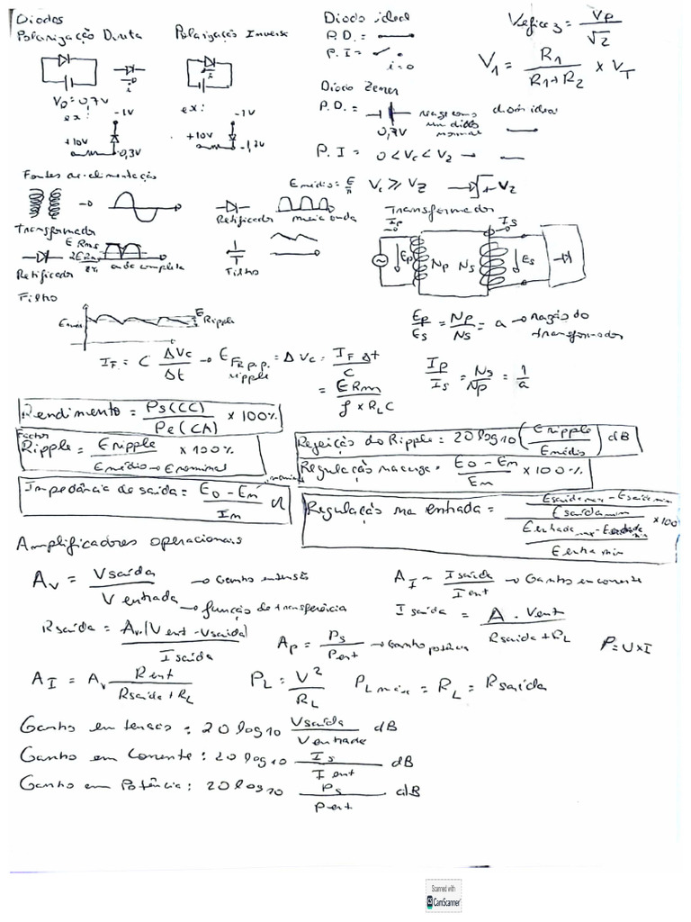 Formulario Teste 2 Pdf