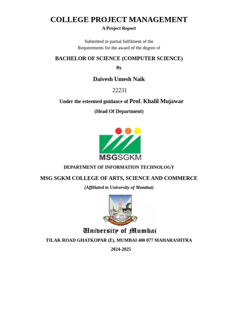 Project Report | PDF