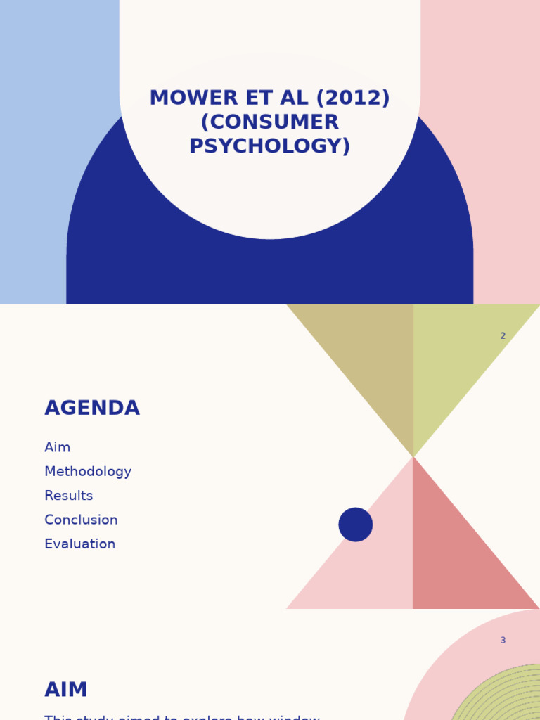 Mower Et Al (2012) (Consumer | PDF