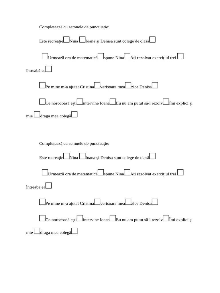 2 Semne De Punctuatie Pdf